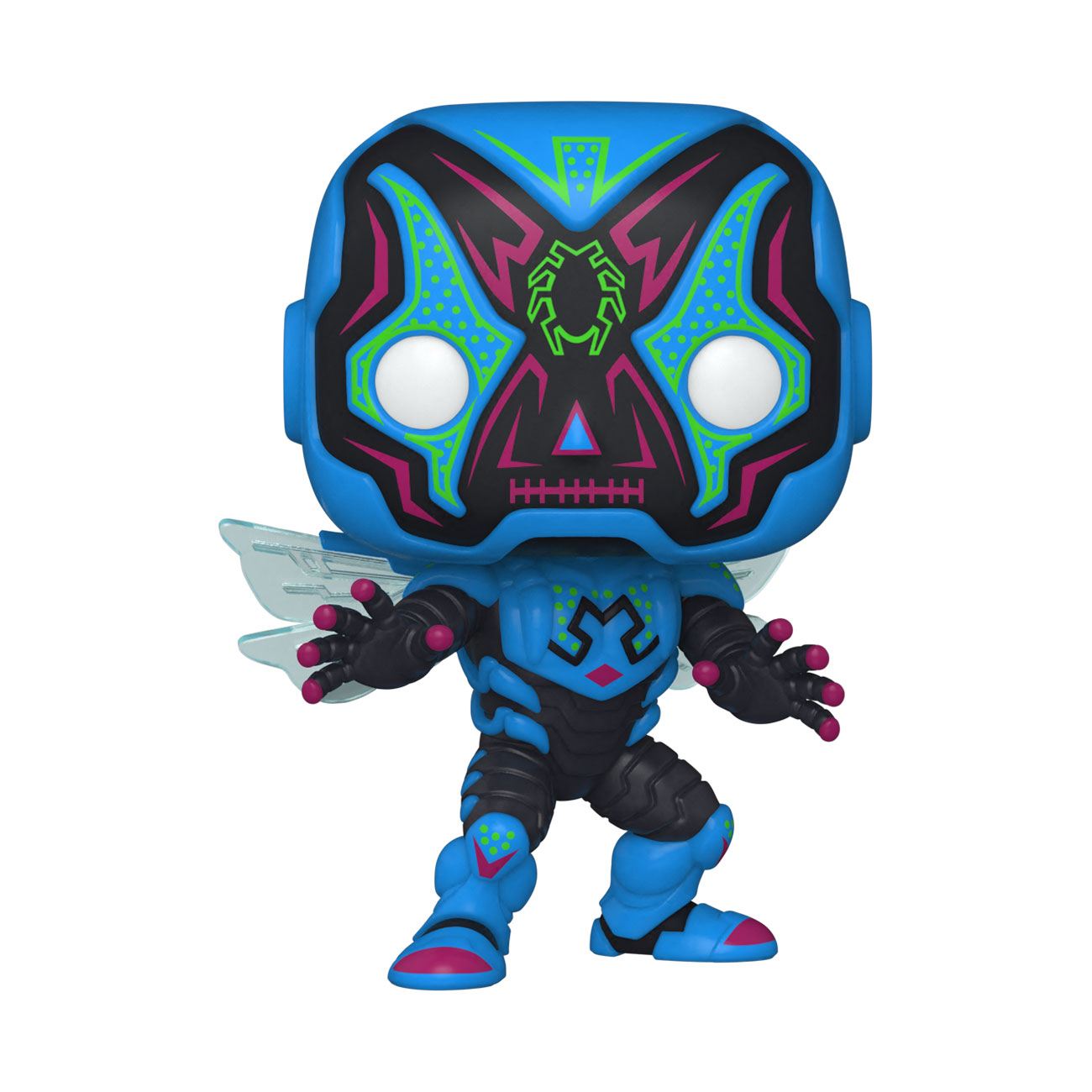 Dia de los DC POP! Heroes Vinyl Figure Blue Beetle 9 cm - 889698574143 - CrystalLotus.eu