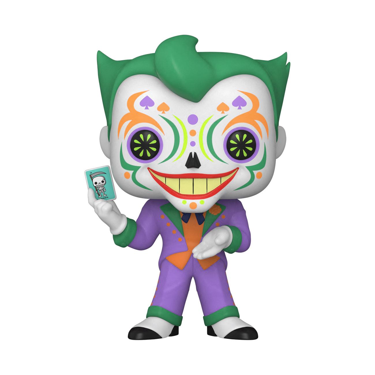 Dia de los DC POP! Heroes Vinyl Figure Joker 9 cm - 889698574174 - CrystalLotus.eu