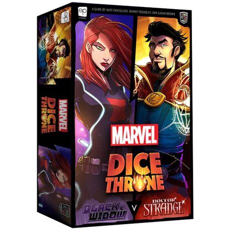 Dice Throne Marvel 2 - Hero Box (Black Widow, Doctor Strange) - 700304156068 - Crystal Lotus