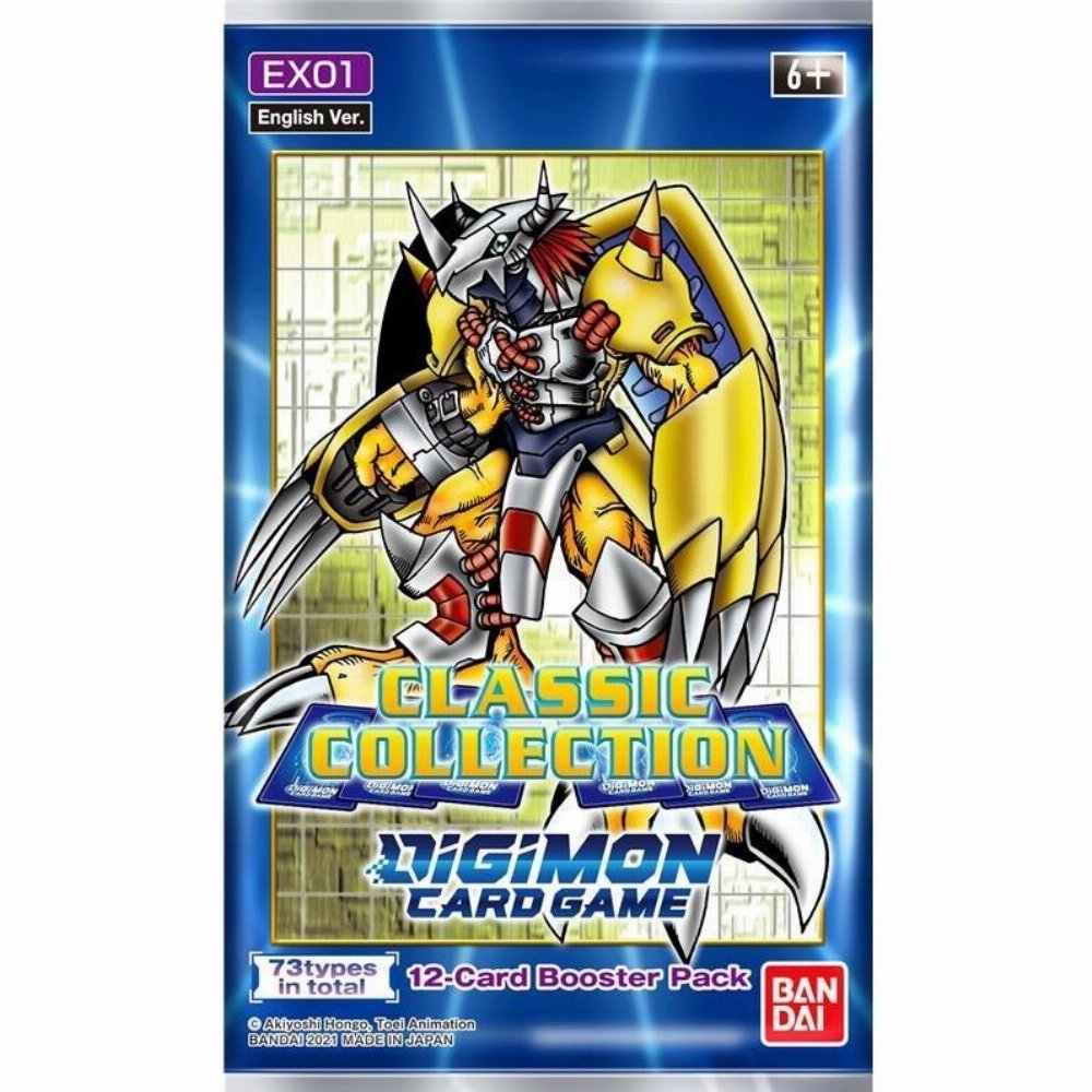 Digimon Card Game Classic Collection Booster Pack - EX - 01 - 811039035754 - CrystalLotus.eu