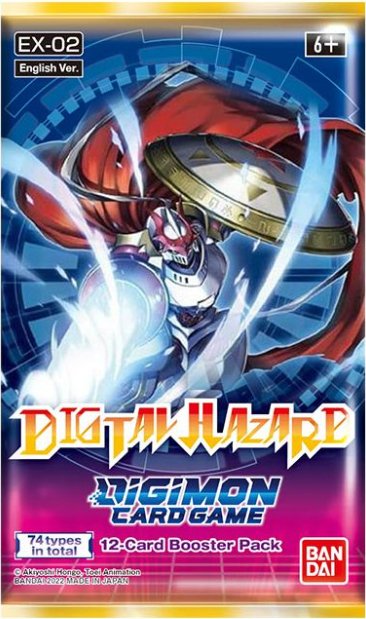 Digimon Card Game - Digital Hazard EX - 02 Booster Pack - 811039036737 - CrystalLotus.eu