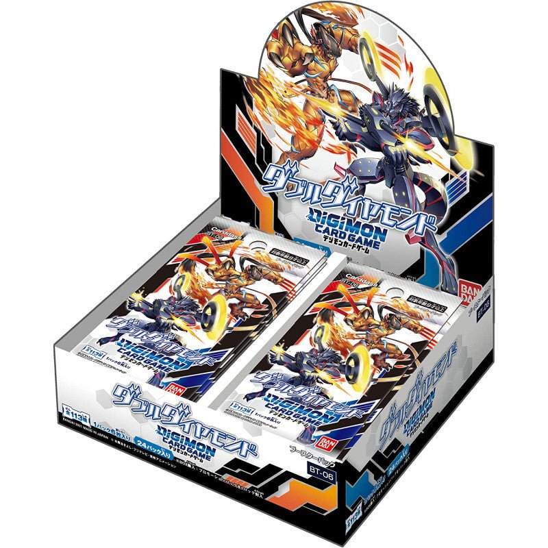 Digimon Card Game - Double Diamond Booster Box BT06 (24 Packs) - 811039035587 - CrystalLotus.eu