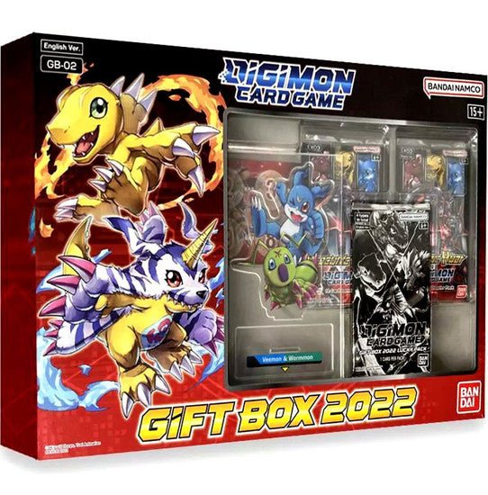 Digimon Card Game - Gift Box 2 - EN - 811039037901 - CrystalLotus.eu