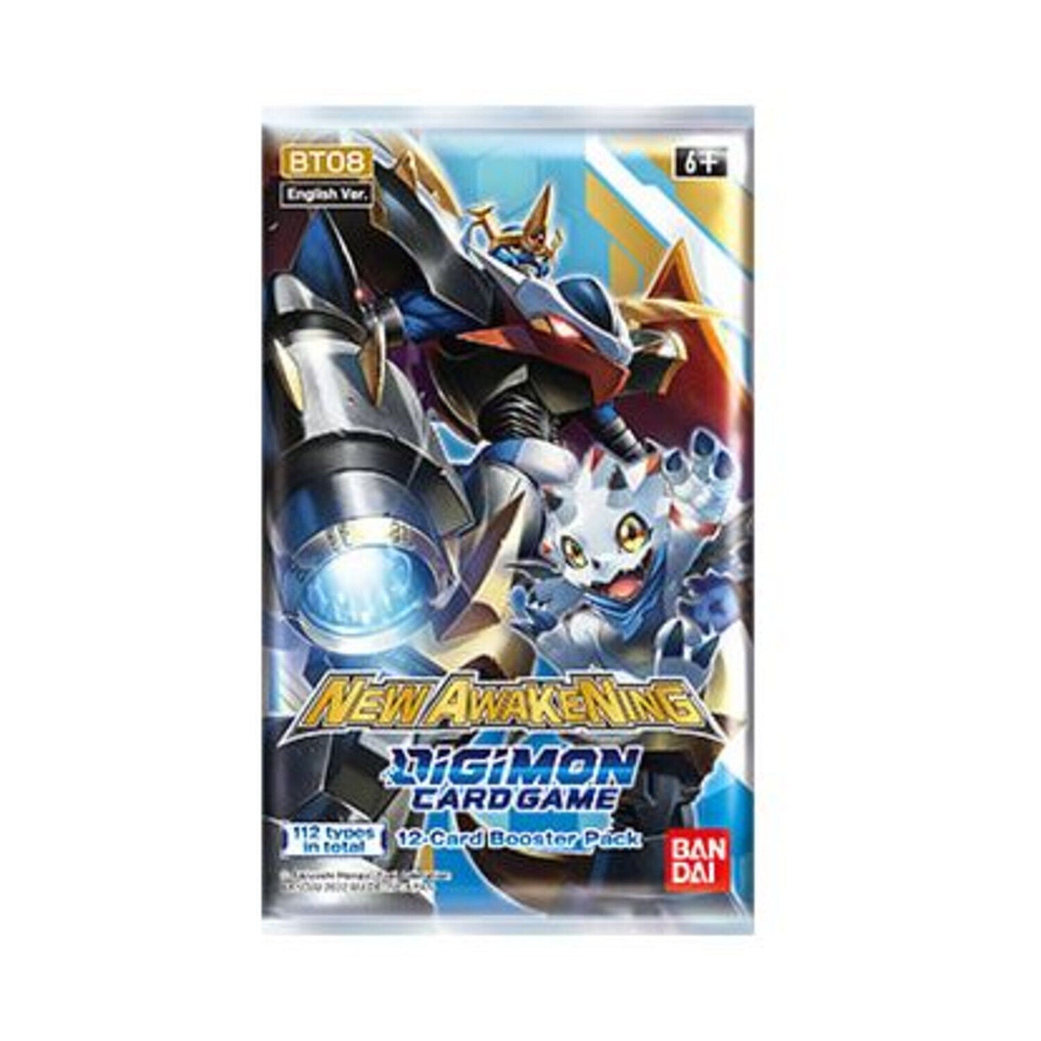 Digimon Card Game New Awakening Booster Pack - BT08 - 811039036416 - CrystalLotus.eu