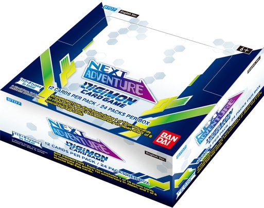 Digimon Card Game - Next Adventure Booster Box BT07 (24 Packs) - 811039036225 - CrystalLotus.eu