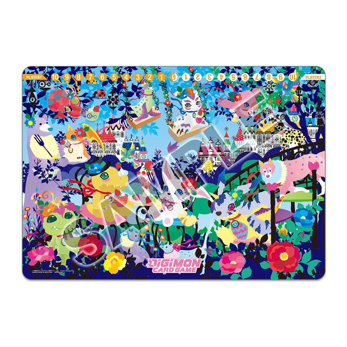 Digimon Card Game - Playmat and Card Set 2 Floral Fun [PB - 09] - 4549660823490 - CrystalLotus.eu