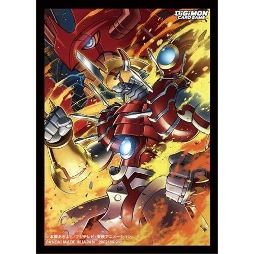 Digimon Card Game: ShineGreymon - Standard Size Sleeves (60ct) - 4549660922360 - CrystalLotus.eu