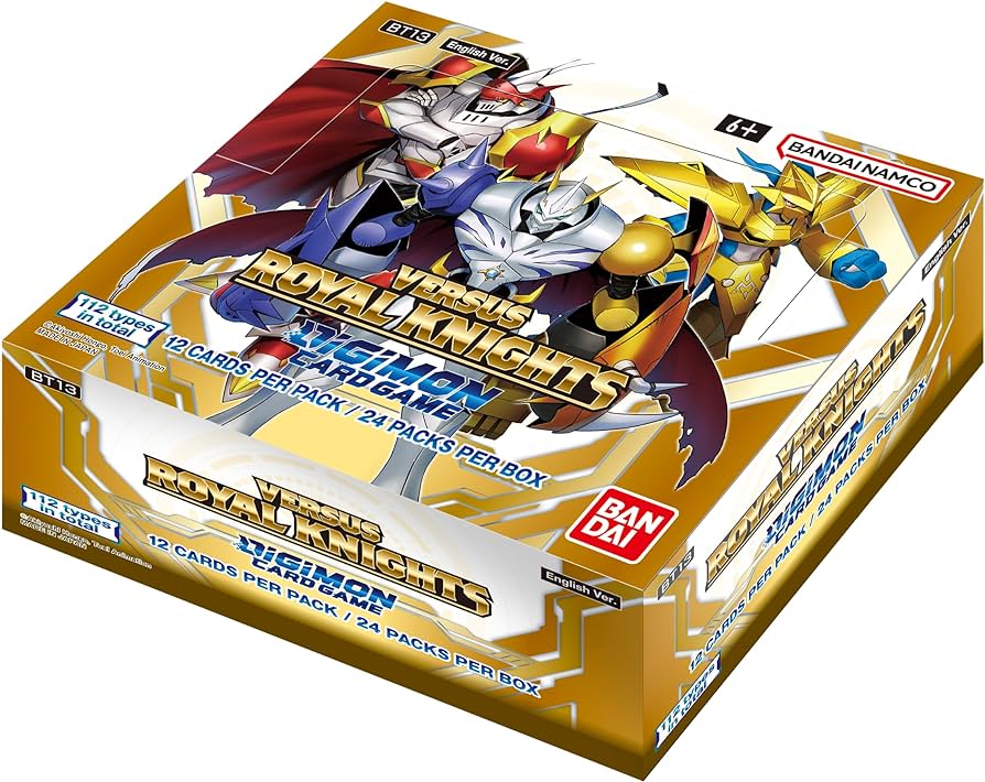 Digimon Card Game - Versus Royal Knights Booster Box BT13 (24 Packs) (English Language) - 810059781429 - CrystalLotus.eu