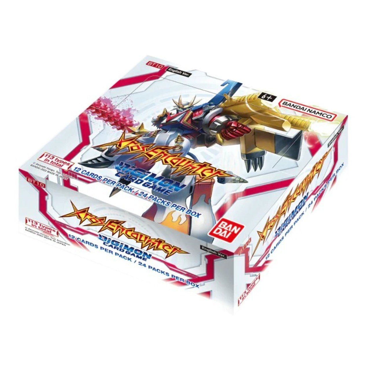 Digimon Card Game - XROS Encounter Booster Box BT10 (24 Packs) - EN - 811039037833 - CrystalLotus.eu