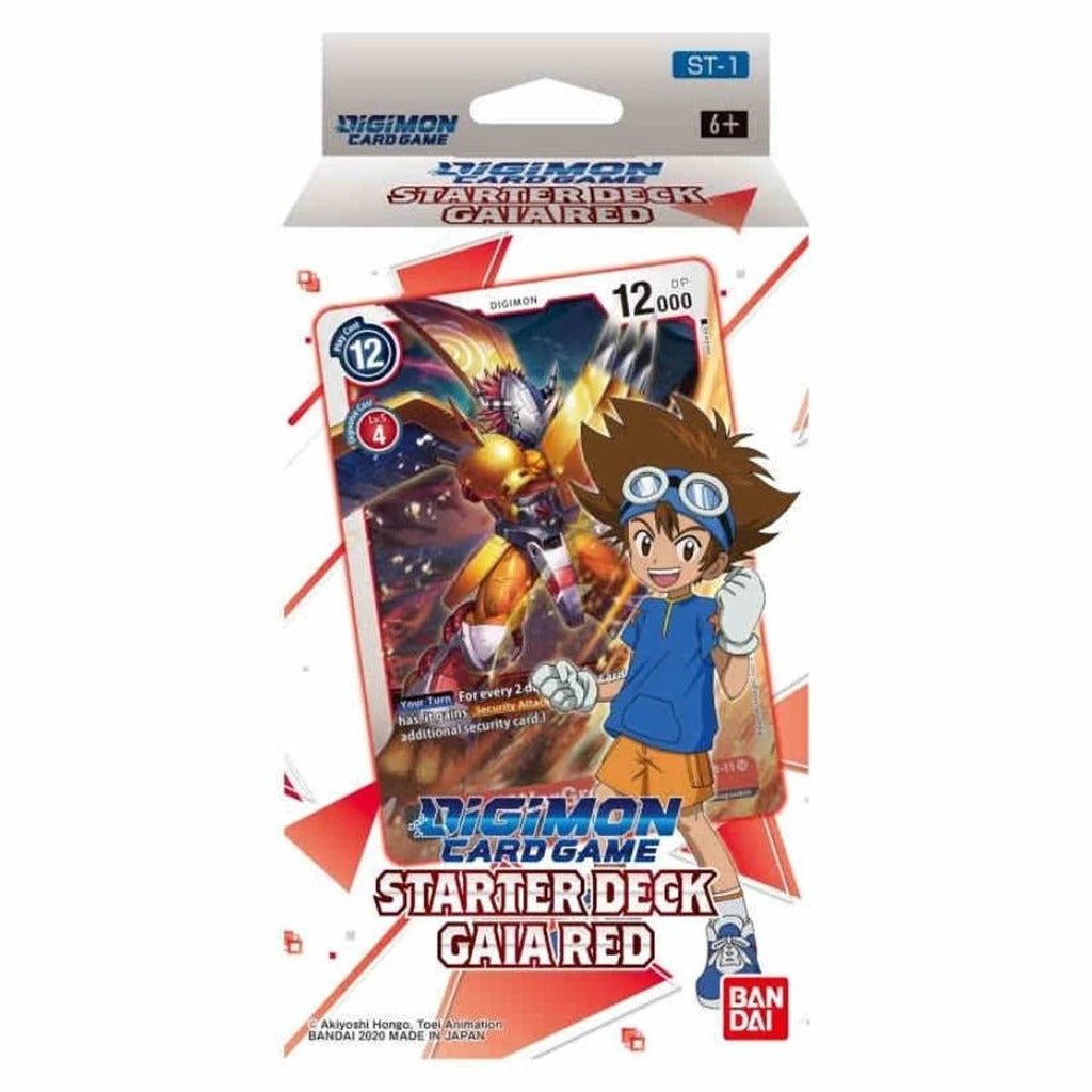 Digimon TCG - ST - 1 Starter Deck: Gaia Red - 811039034368 - CrystalLotus.eu