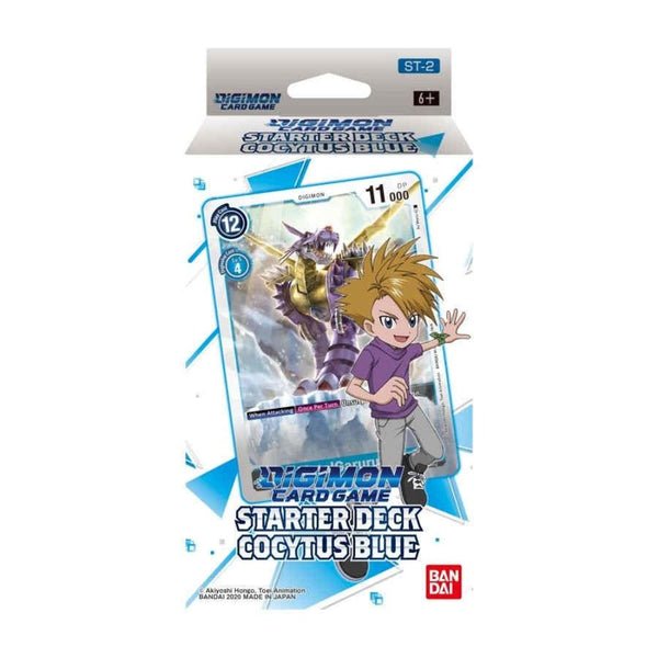 Digimon TCG - ST - 2 Starter Deck: Cocytus Blue - 811039034399 - CrystalLotus.eu