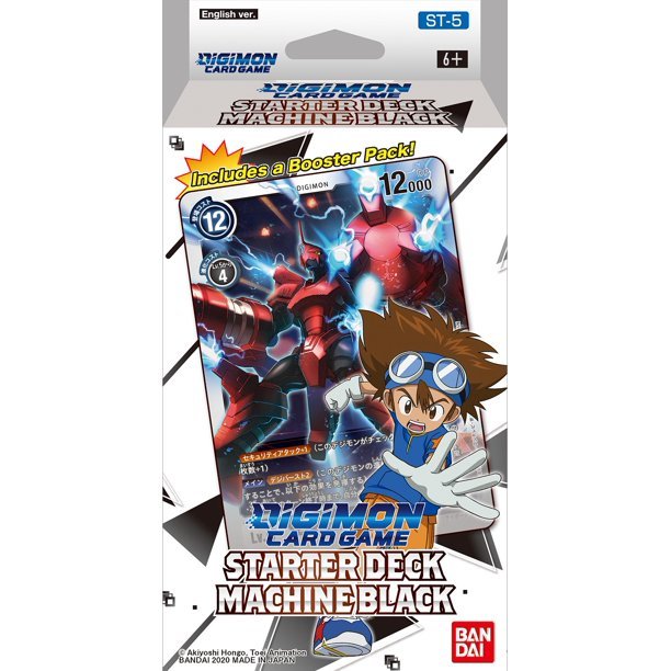 Digimon TCG - ST - 5 Starter Deck: Machine Black - 811039034795 - CrystalLotus.eu