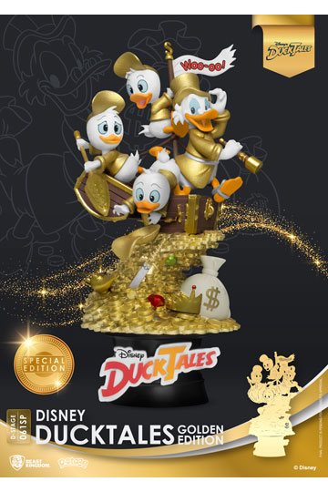 Disney Classic Animation Series D - Stage Diorama DuckTales Golden Edition 15 cm - 4710586078305 - CrystalLotus.eu