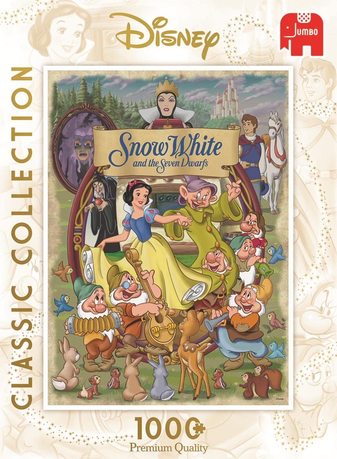 Disney Classic Collection Snow White - 1000 Pieces - 8710126194904 - CrystalLotus.eu