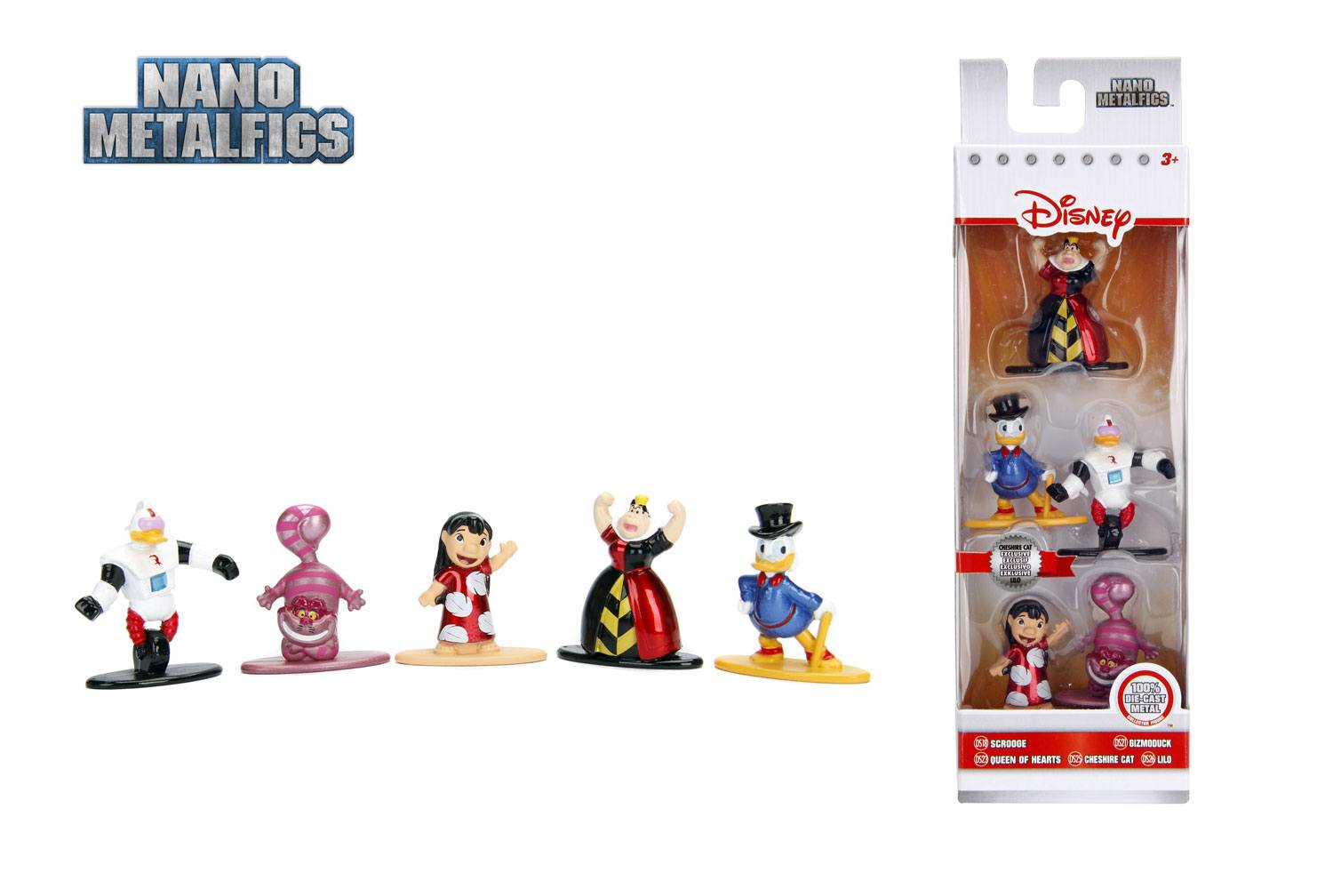 Disney Nano Metalfigs Diecast Mini Figures 5 - Pack Wave 2 4 cm - 801310993446 - CrystalLotus.eu