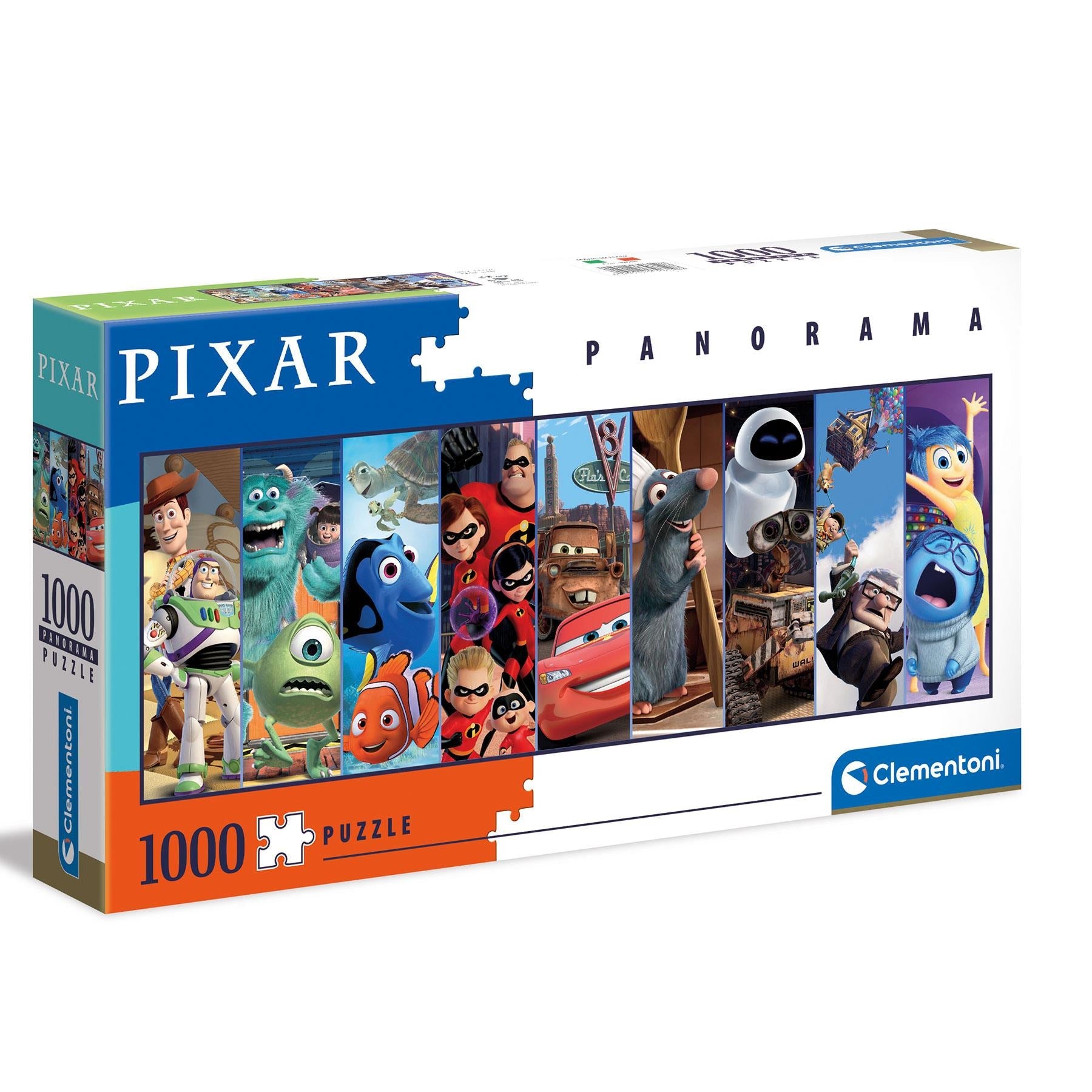 Disney Panorama Jigsaw Puzzle Pixar (1000 pieces) - 8005125396108 - CrystalLotus.eu