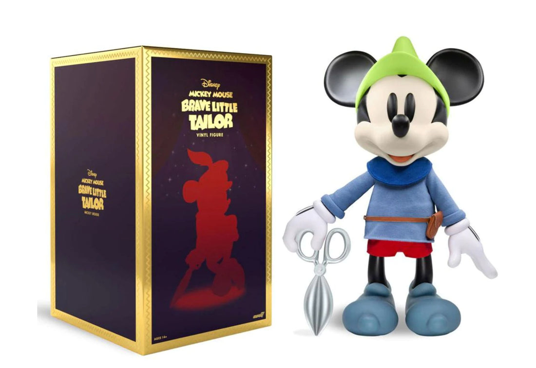 Disney Supersize Vinyl Figure Brave Little Tailor Mickey Mouse 40 cm - 840049813519 - CrystalLotus.eu