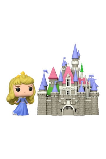 Disney: Ultimate Princess POP! Town Vinyl Figure Aurora &amp; Castle (Sleeping Beauty) 9 cm - 889698563536 - CrystalLotus.eu