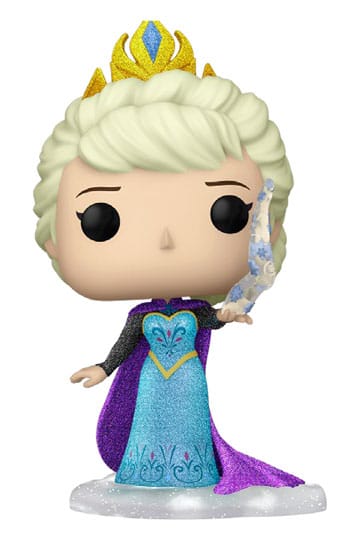 Disney: Ultimate Princess POP! Vinyl Figure Elsa (Frozen) (DGLT) Special Edition 9 cm - 889698666473 - CrystalLotus.eu