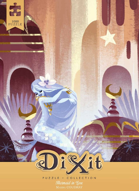 Dixit Puzzle 1000 Mermaid In Love - 3558380100454 - CrystalLotus.eu