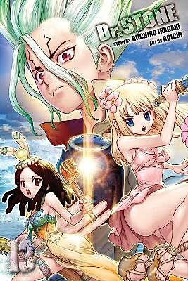 Dr. Stone, Volume 13 of 27 (by Riichiro Inagaki &amp; Boichi) - 9781974717286 - Crystal Lotus