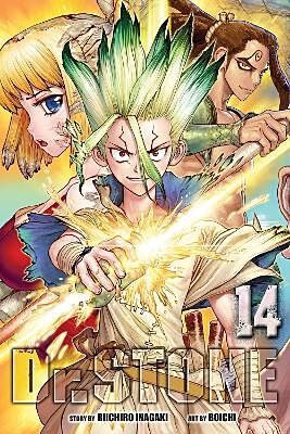 Dr. Stone, Volume 14 of 27 (by Riichiro Inagaki &amp; Boichi) - 9781974717293 - Crystal Lotus