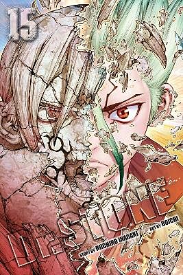 Dr. Stone, Volume 15 of 27 (by Riichiro Inagaki &amp; Boichi) - 9781974720033 - Crystal Lotus