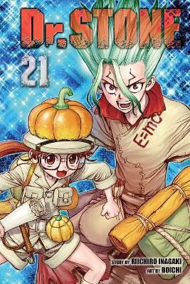 Dr. Stone, Volume 21 of 27 (by Riichiro Inagaki &amp; Boichi) - 9781974728978 - Crystal Lotus