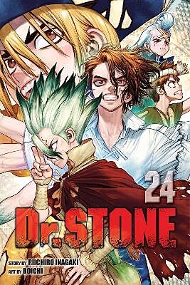 Dr. Stone, Volume 24 of 27 (by Riichiro Inagaki &amp; Boichi) - 9781974734375 - Crystal Lotus
