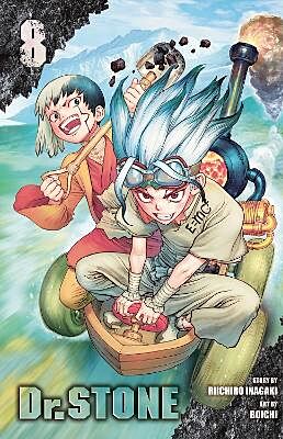 Dr. Stone, Volume 8 of 27 (by Riichiro Inagaki &amp; Boichi) - 9781974709526 - Crystal Lotus