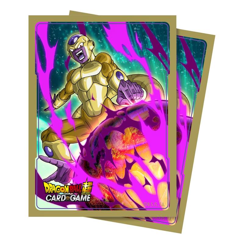 Dragon Ball Dragon Ball Super Standard Size Deck Protector sleeves 65ct. Golden Frieza - 074427858872 - CrystalLotus.eu