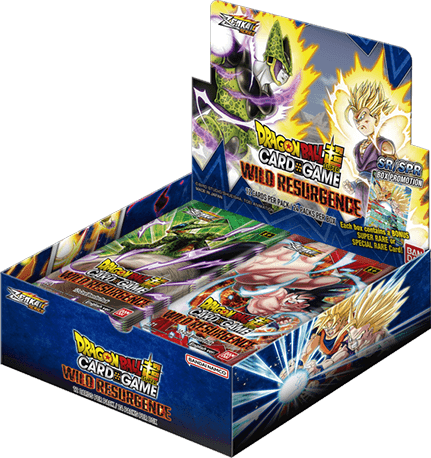 Dragon Ball Super Card Game - Wild Resurgence B21 Booster Box (24 Packs) - 811039039486 - Crystal Lotus