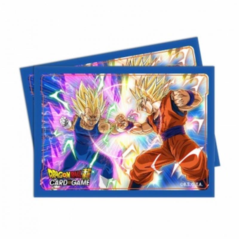 Dragon Ball Super Sleeves Standard Vegeta vs Goku (65 Sleeves) - 074427859787 - CrystalLotus.eu