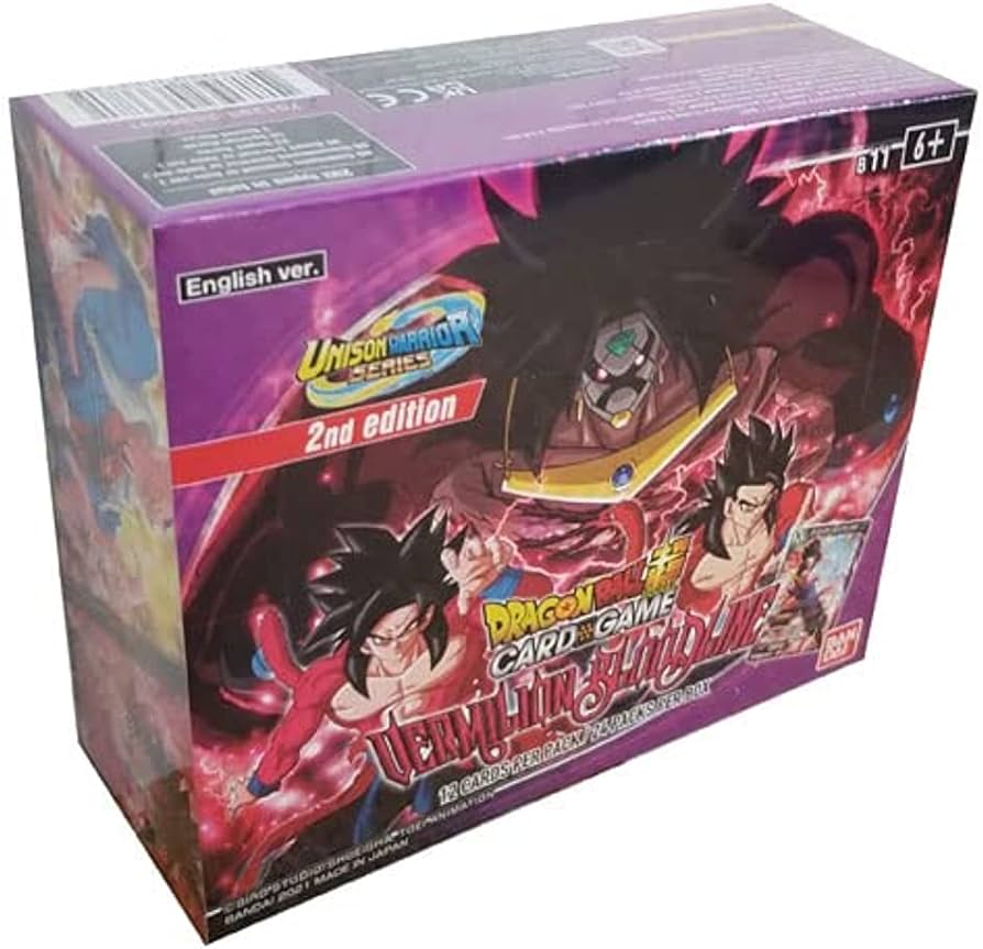 Dragon Ball Super - Vermilion Bloodline Booster Box [B11] (24 Packs) - 811039033781 - CrystalLotus.eu