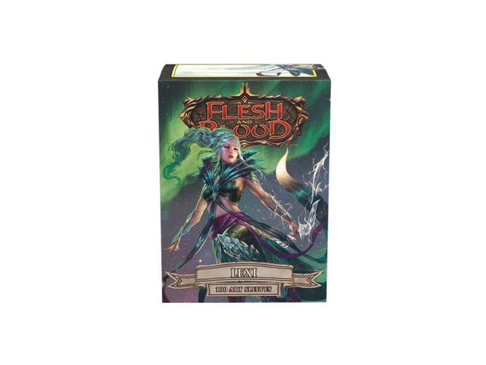 Dragon Shield Art Sleeves Standard Size - Flesh &amp; Blood: Lexi (100 Sleeves) - 5706569160418 - CrystalLotus.eu