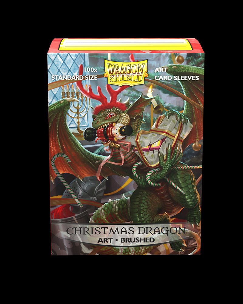 Dragon Shield Brushed Art Sleeves - Christmas Dragon 2020 (100 Sleeves) - 5706569120511 - CrystalLotus.eu