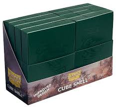 Dragon Shield Cube Shell - Forest Green - 5706569305512 - Crystal Lotus