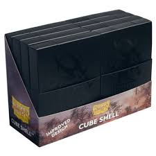 Dragon Shield Cube Shell - Shadow Black - 5706569305246 - Crystal Lotus