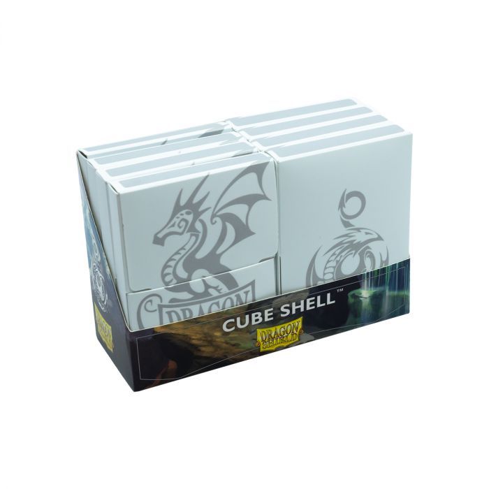 Dragon Shield Cube Shell - White - 5706569305055 - CrystalLotus.eu