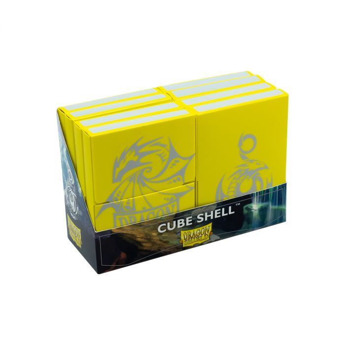 Dragon Shield Cube Shell - Yellow - 5706569305147 - CrystalLotus.eu