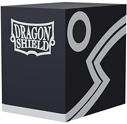 Dragon Shield Double Shell - Black - 5706569306021 - CrystalLotus.eu