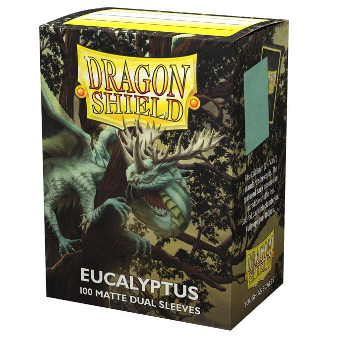 Dragon Shield Dual Matte Sleeves - Eucalyptus &