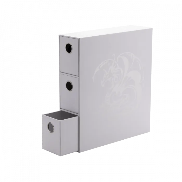 Dragon Shield - Fortress Card Drawers (White) - 5706569337018 - Crystal Lotus