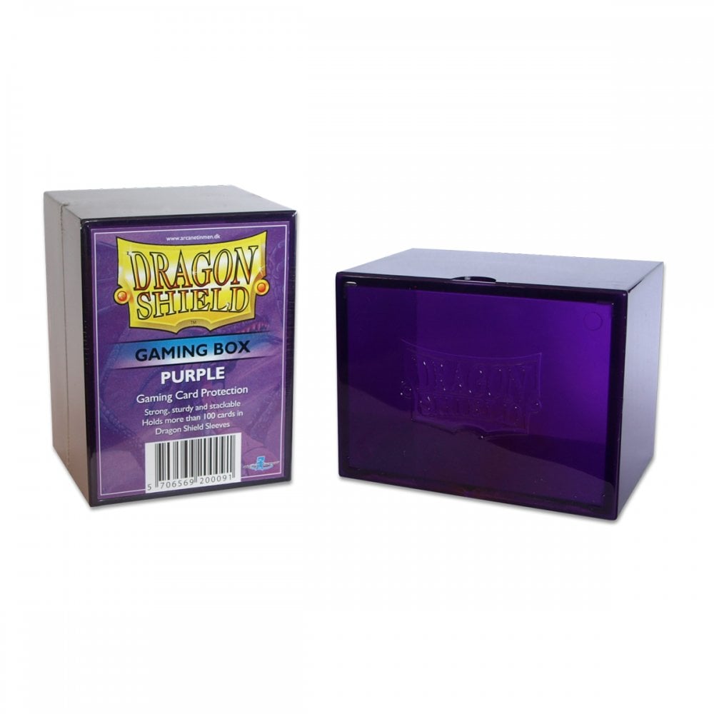 Dragon Shield Gaming Box - Purple - 5706569200091 - CrystalLotus.eu