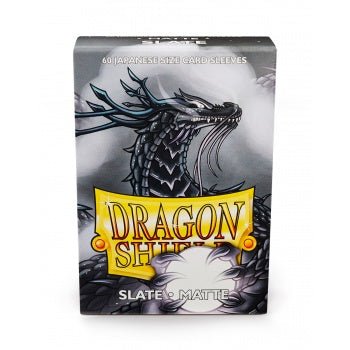 Dragon Shield Japanese Matte Sleeves - Slate (60 Sleeves) - 5706569111274 - CrystalLotus.eu