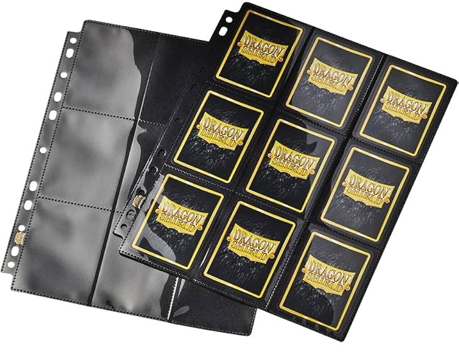Dragon Shield - Japanese Size 18 - Pocket Pages Display (Single Page) - 5706569103088 - Crystal Lotus