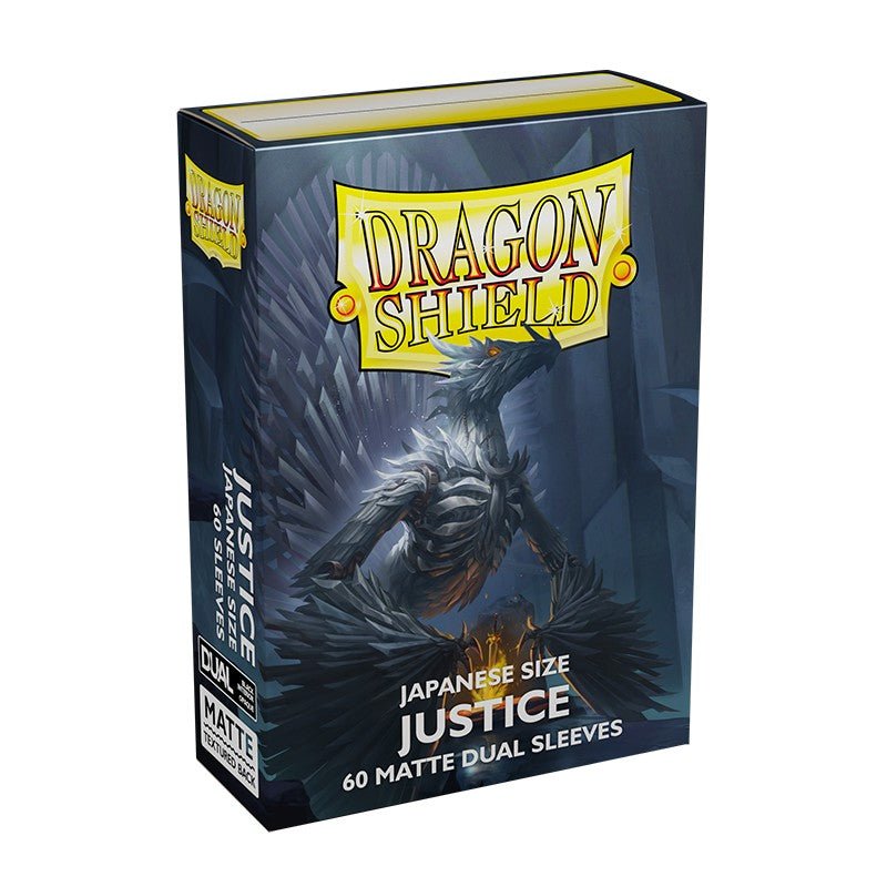 Dragon Shield Japanese size Dual Matte Sleeves - Justice (60 Sleeves) - 5706569151614 - CrystalLotus.eu