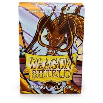 Dragon Shield Japanese Sleeves - Classic Orange (60 Sleeves) - 5706569106133 - CrystalLotus.eu