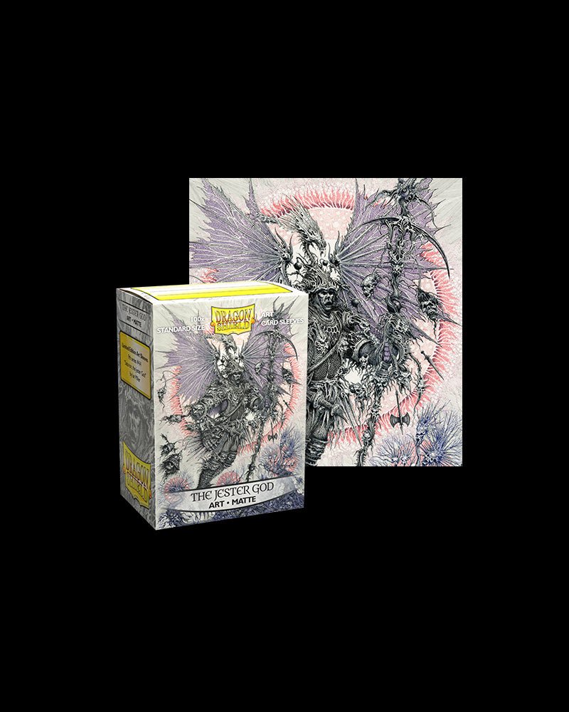 Dragon Shield Matte Art Sleeves - The Jester God (100 Sleeves) - 5706569120405 - CrystalLotus.eu