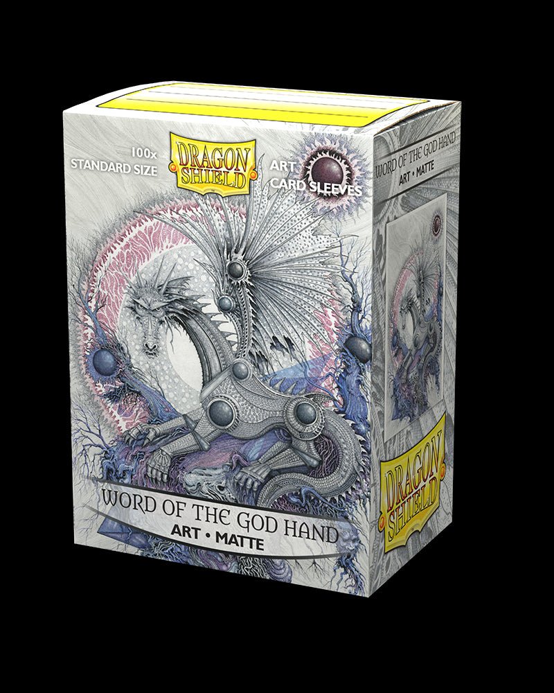 Dragon Shield Matte Art Sleeves - Word of the God Hand (100 Sleeves) - 5706569120399 - CrystalLotus.eu